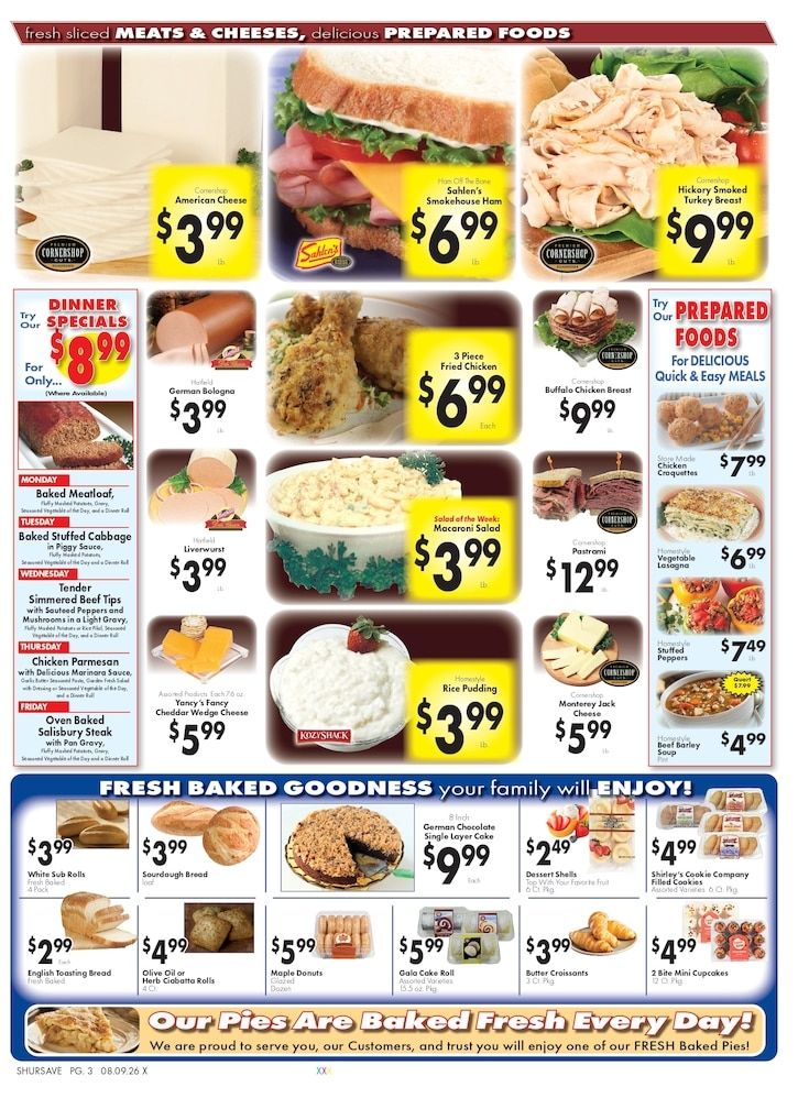 Rob's Market Weekly Ad August 9 - 15, 2026