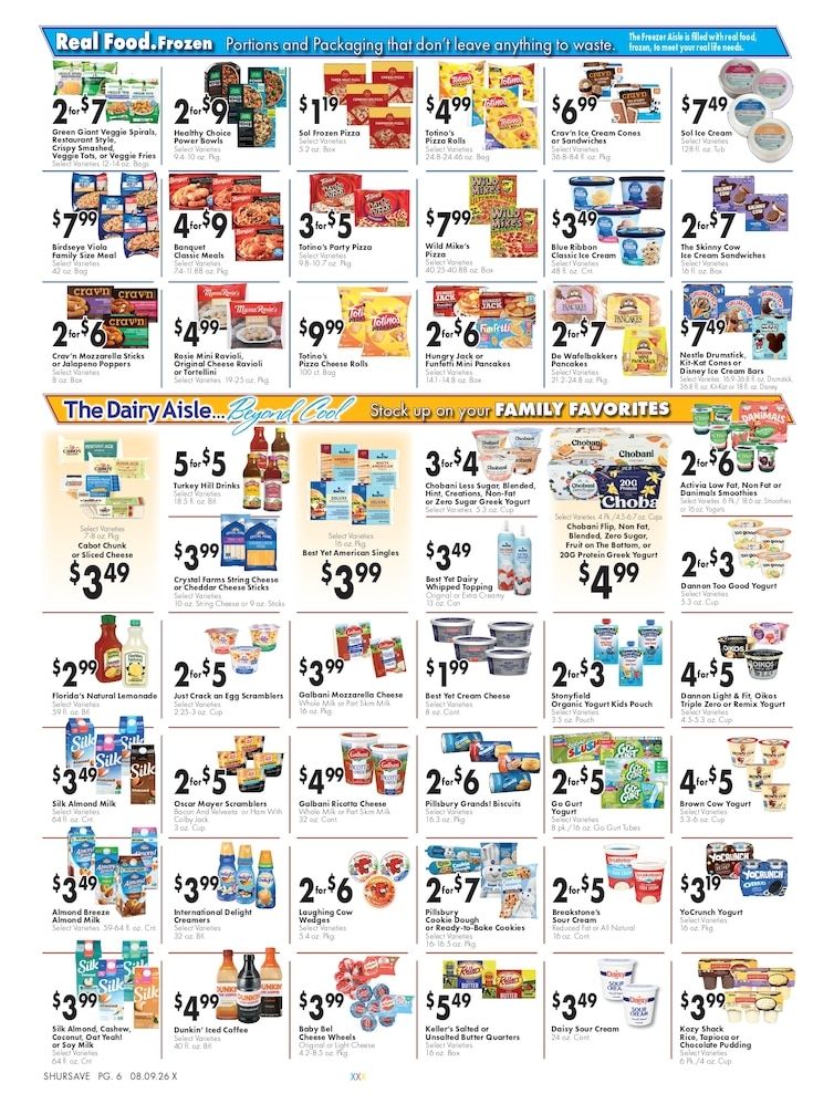 Zazzera's Supermarket ShurSave Weekly Ad August 9 - 15, 2026