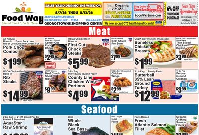 Food Way Weekly Ad August 7 - 13, 2026