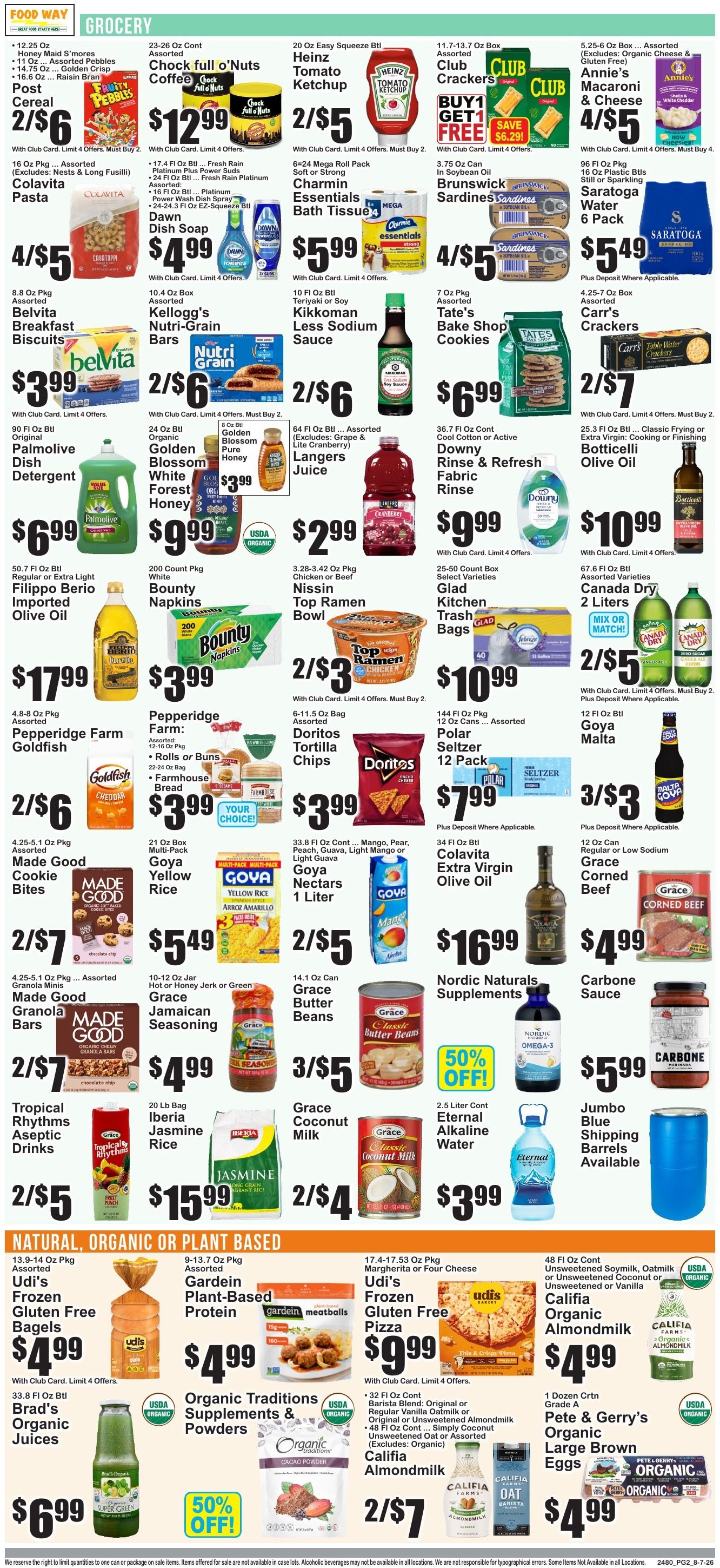 Food Way Weekly Ad August 7 - 13, 2026