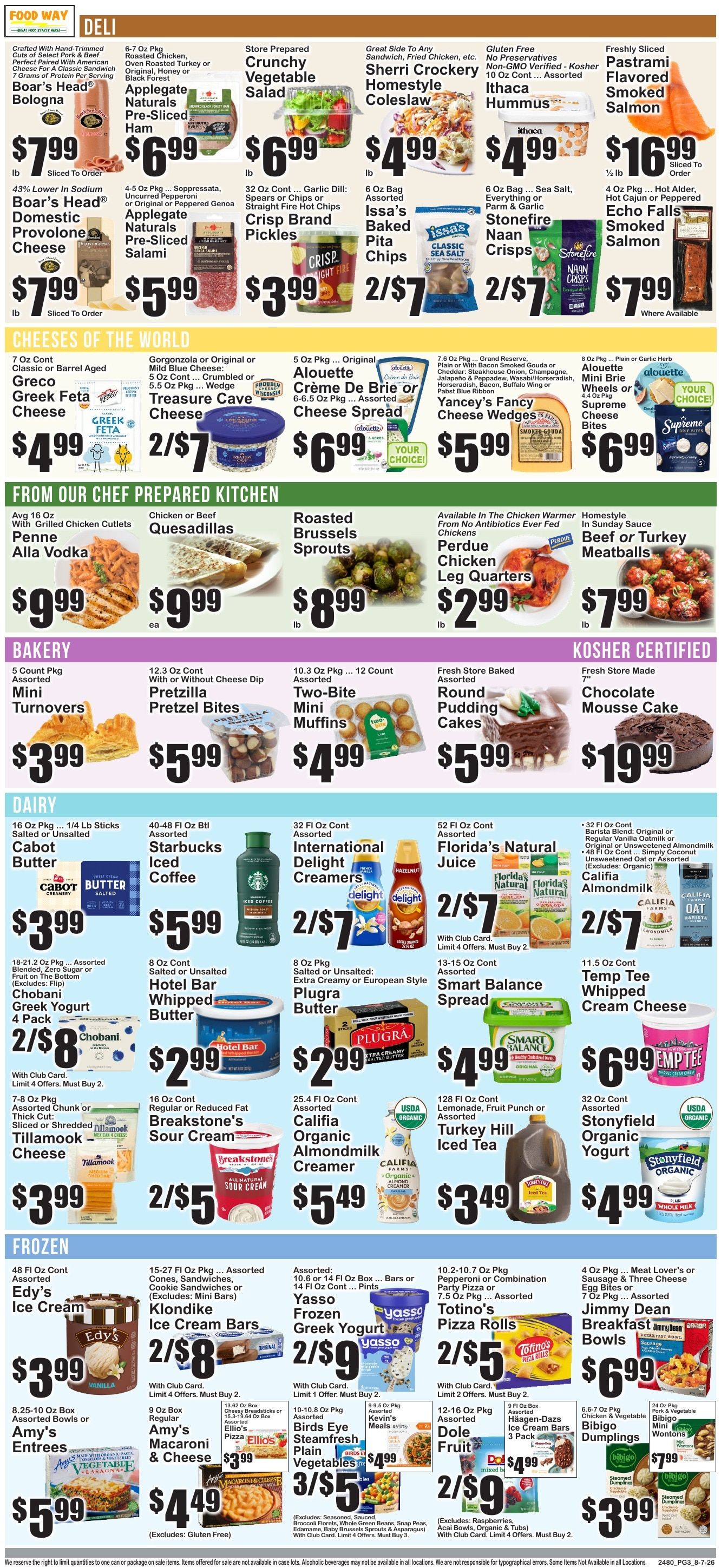 Food Way Weekly Ad August 7 - 13, 2026