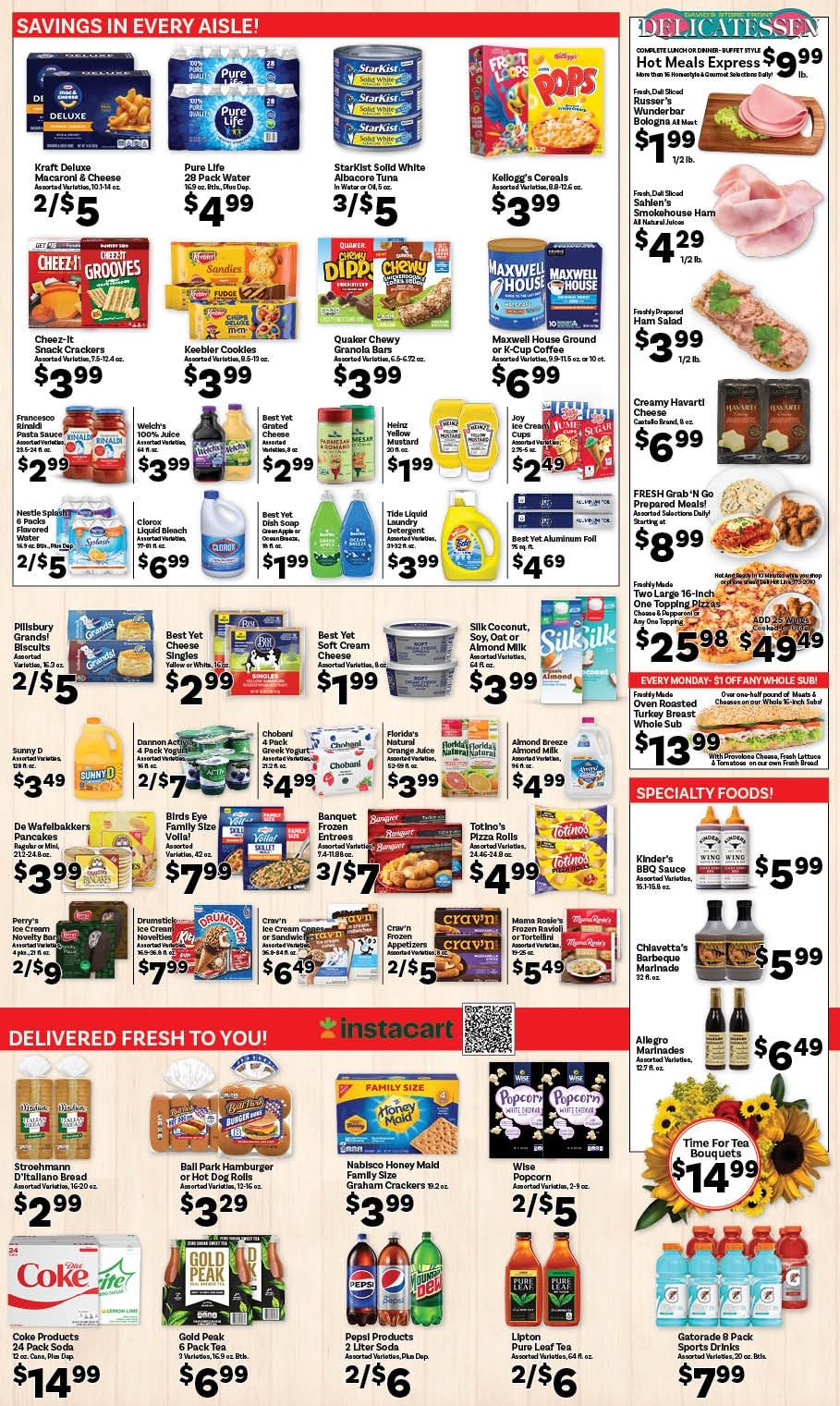 Olean Food Barn Weekly Ad August 9 - 15, 2026