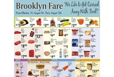 Brooklyn Fare Weekly Ad August 7 - 13, 2026