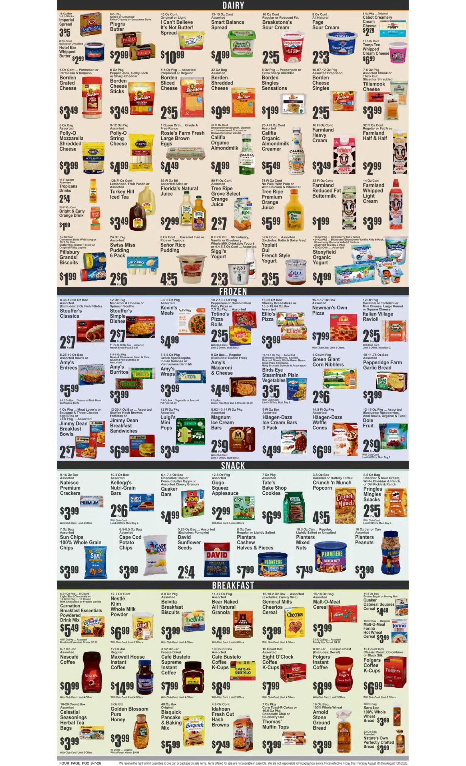 Brooklyn Fare Weekly Ad August 7 - 13, 2026