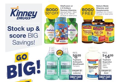 Kinney Drugs Weekly Ad August 9 - 15, 2026