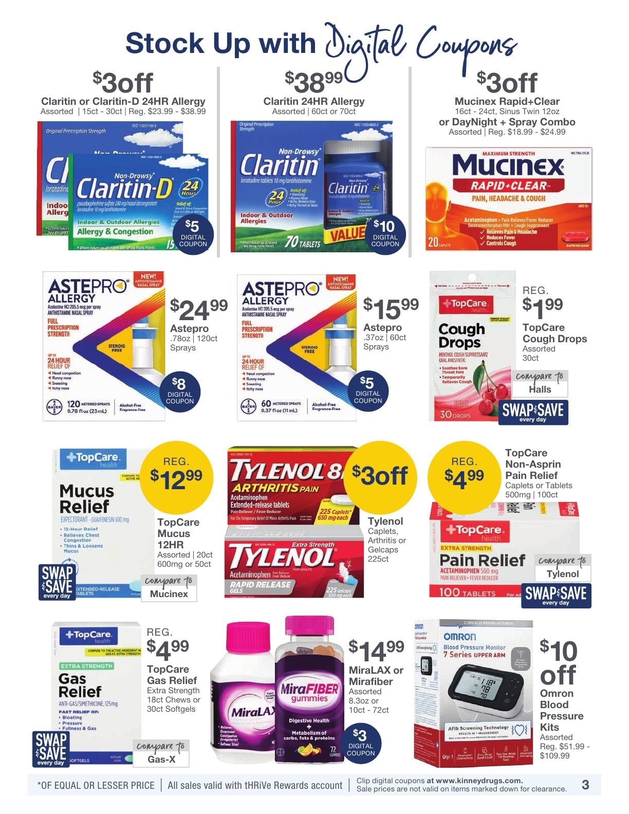 Kinney Drugs Weekly Ad August 9 - 15, 2026