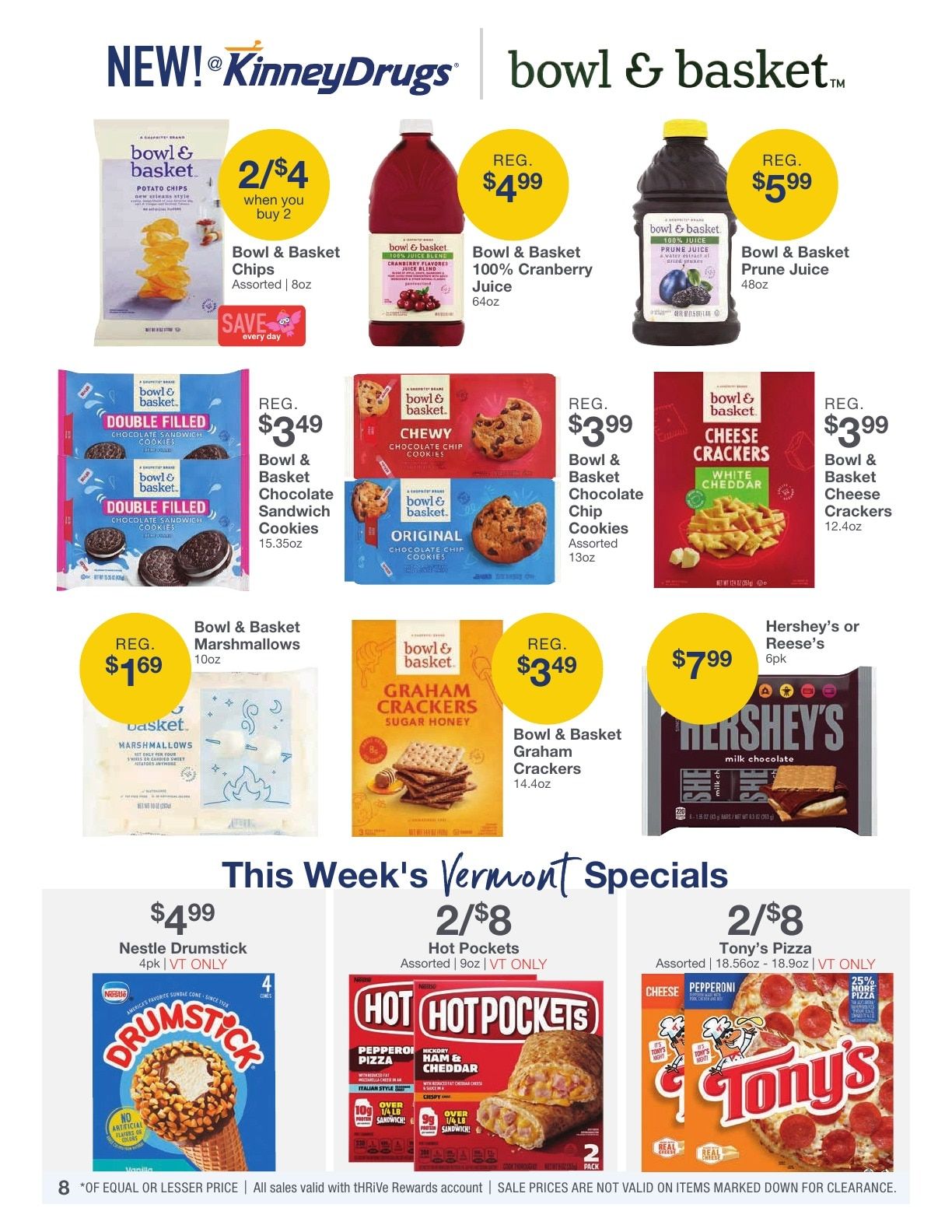 Kinney Drugs Weekly Ad August 9 - 15, 2026