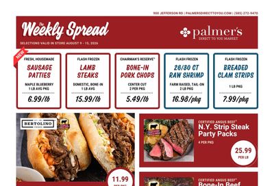Palmer's Direct To You Market Weekly Ad August 9 - 15, 2026