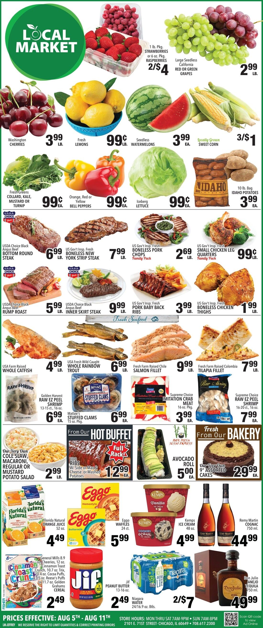 Local Market Foods Weekly Ad August 5 - 11, 2026