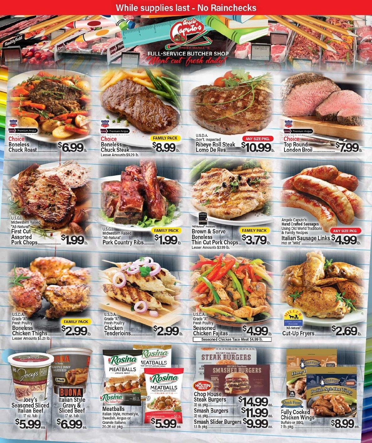 Angelo Caputo's Fresh Market (Addison and other locations, IL) Weekly Ad August 5 - 11, 2026