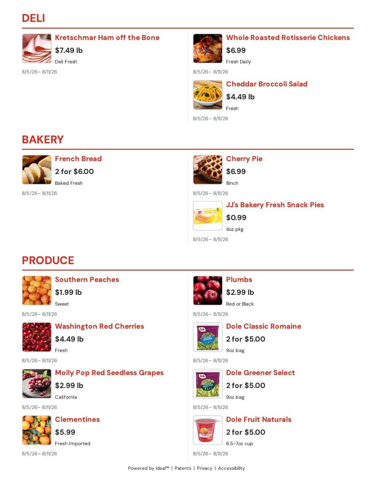 McKim's IGA Weekly Ad August 5 - 11, 2026
