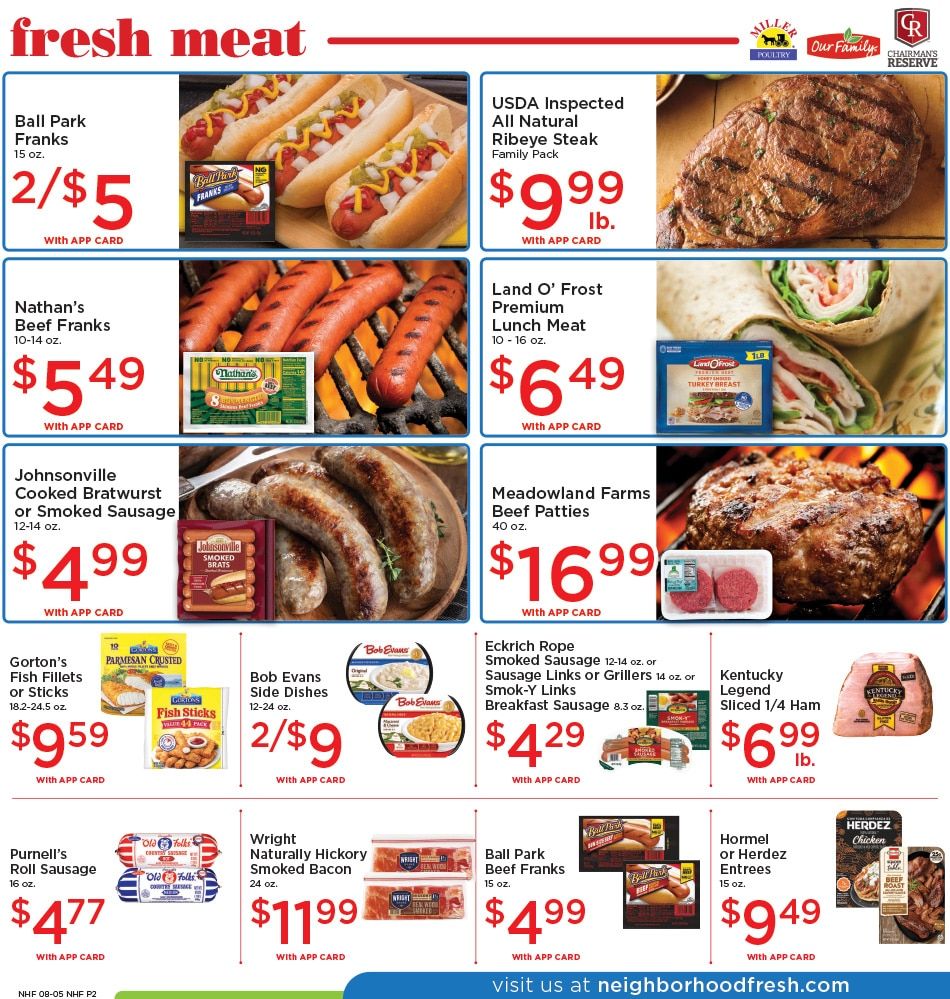 Neighborhood Fresh Weekly Ad August 5 - 11, 2026