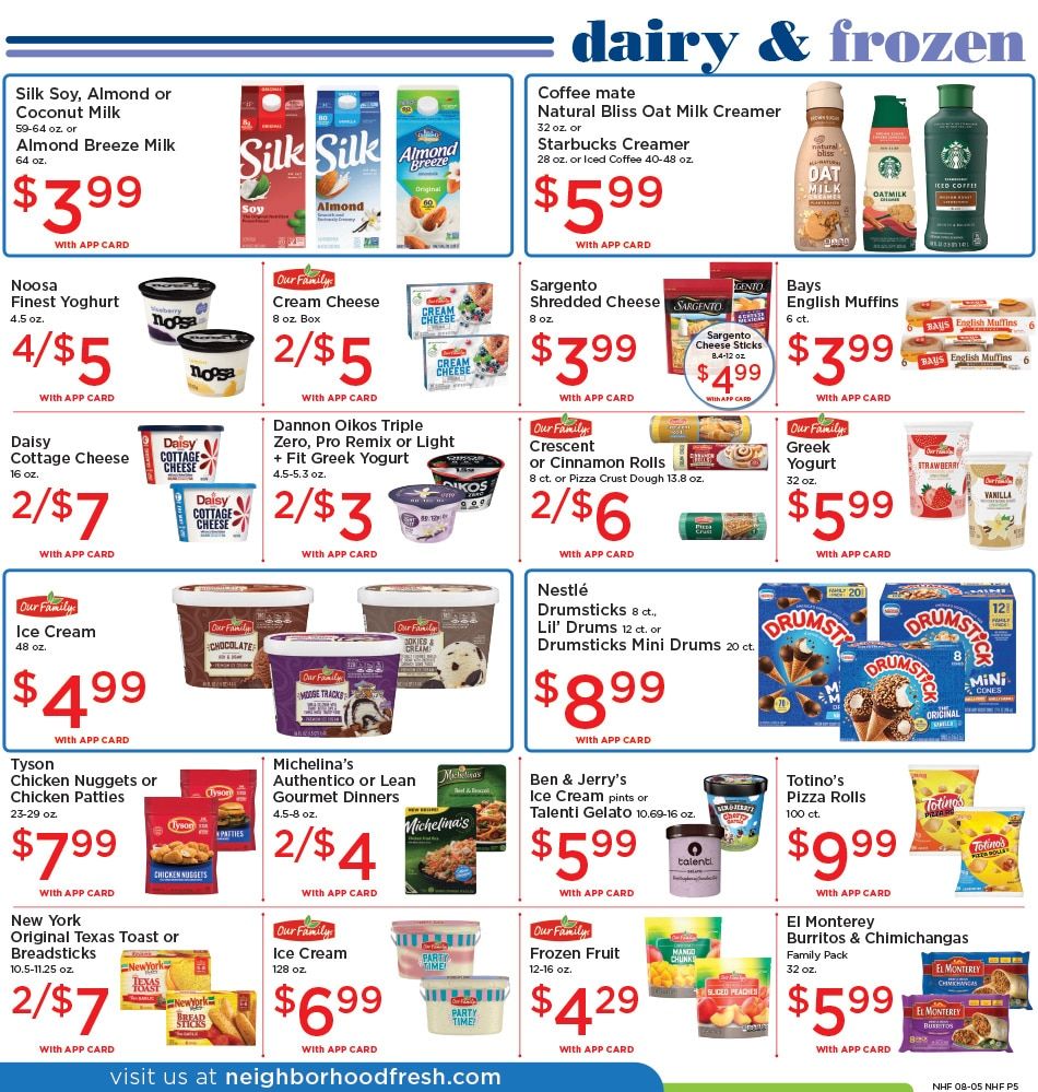 Neighborhood Fresh Weekly Ad August 5 - 11, 2026