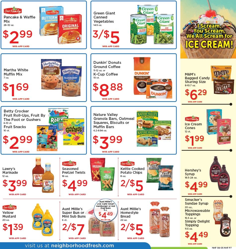 Neighborhood Fresh Weekly Ad August 5 - 11, 2026
