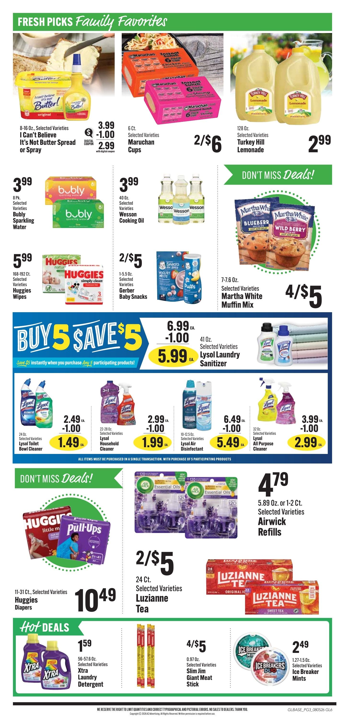 Remington IGA Weekly Ad August 3 - 9, 2026