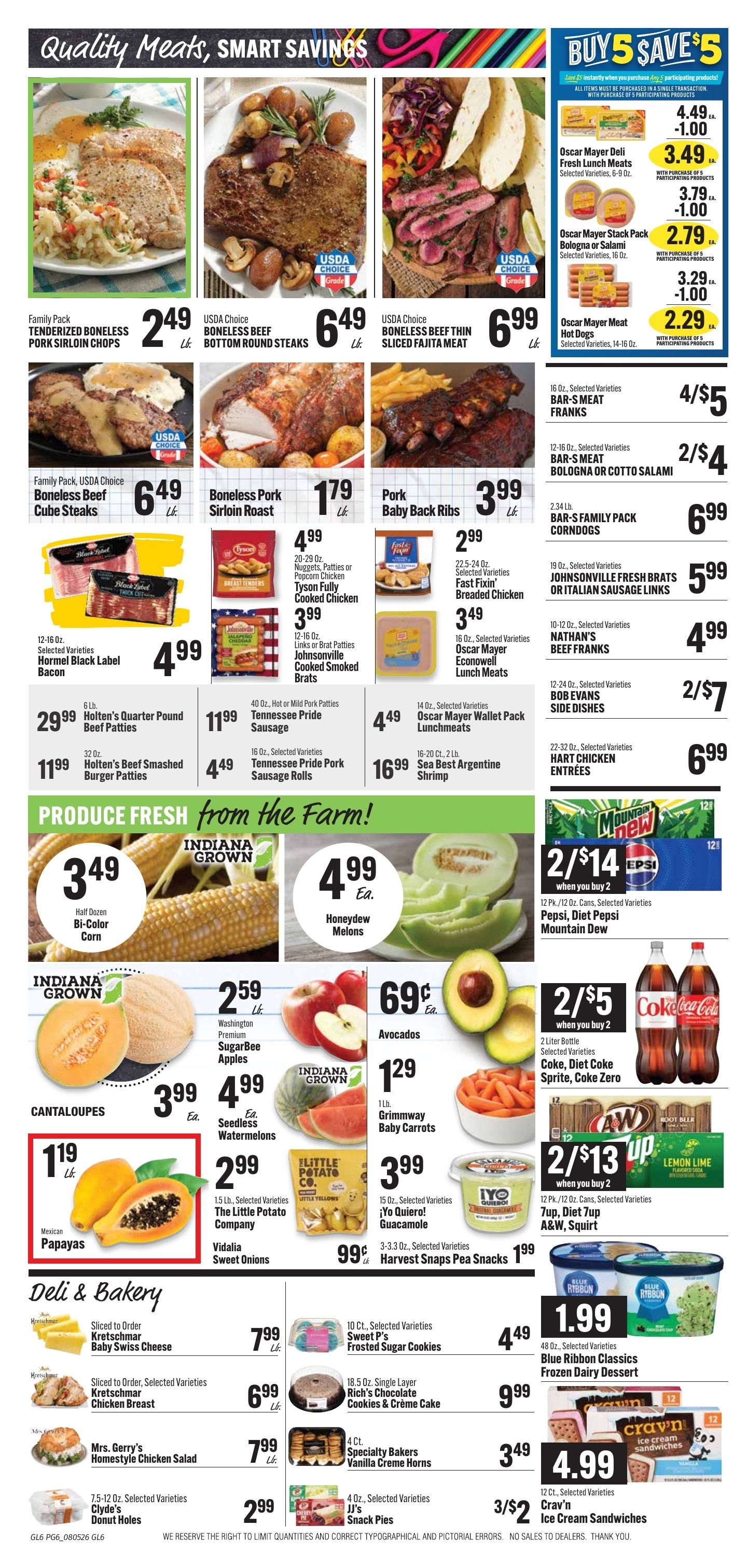 Remington IGA Weekly Ad August 3 - 9, 2026