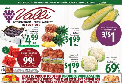 Valli Produce (Rockford, IL) Weekly Ad August 5 - 11, 2026