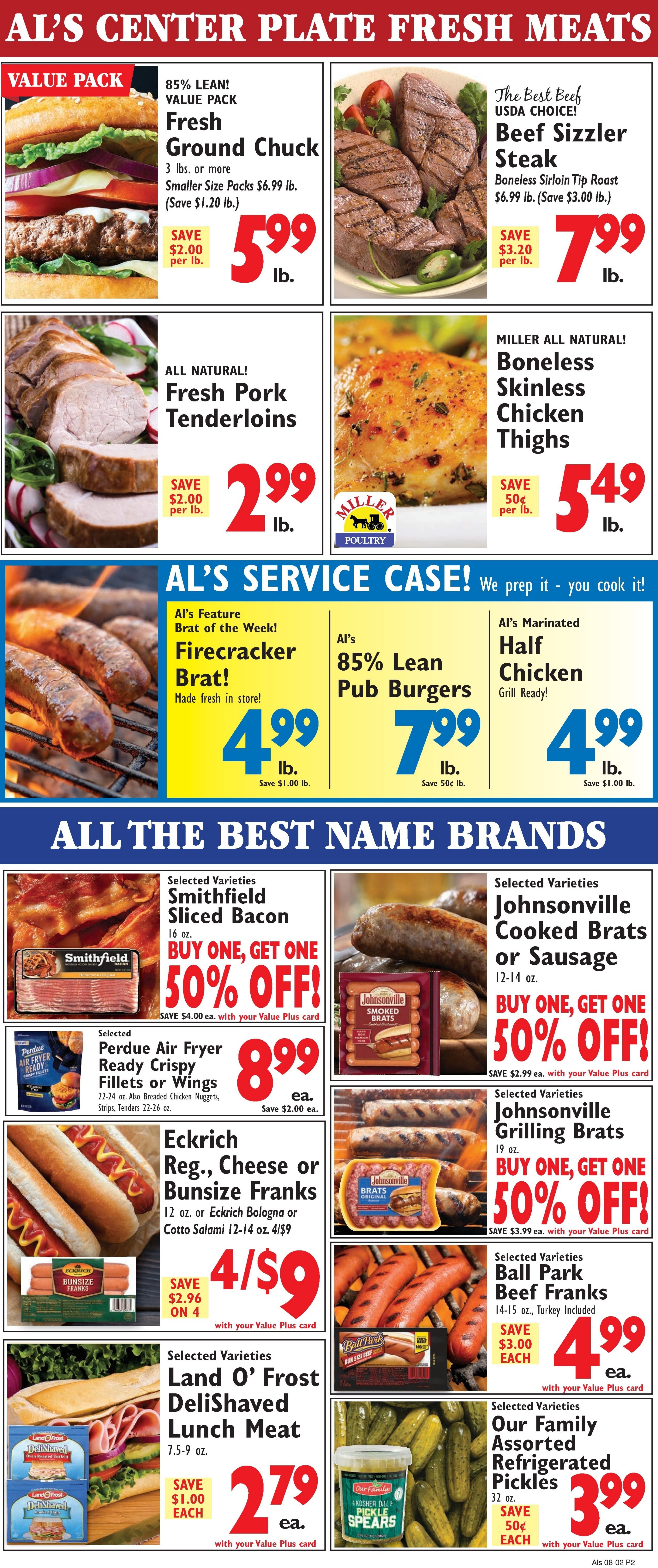 Al's Supermarket (Indiana) Weekly Ad August 5 - 11, 2026