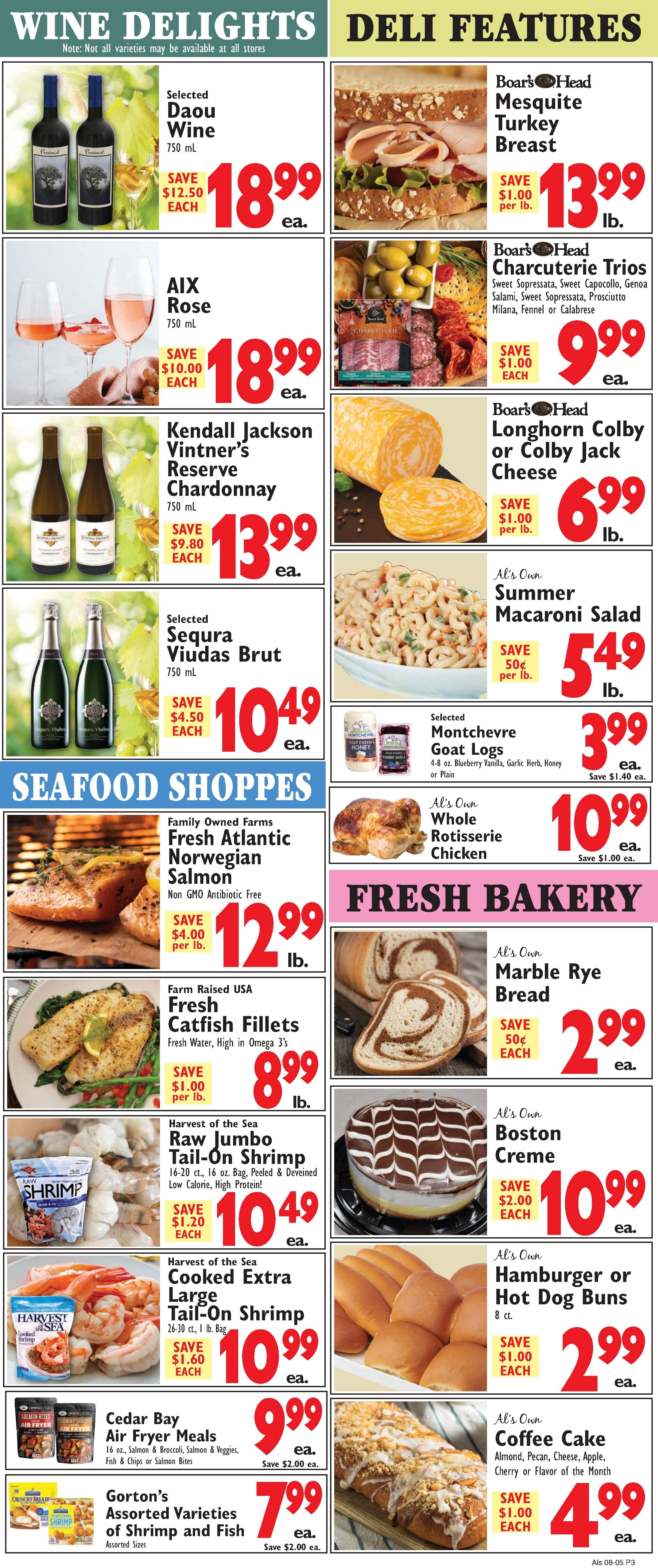 Al's Supermarket (Indiana) Weekly Ad August 5 - 11, 2026
