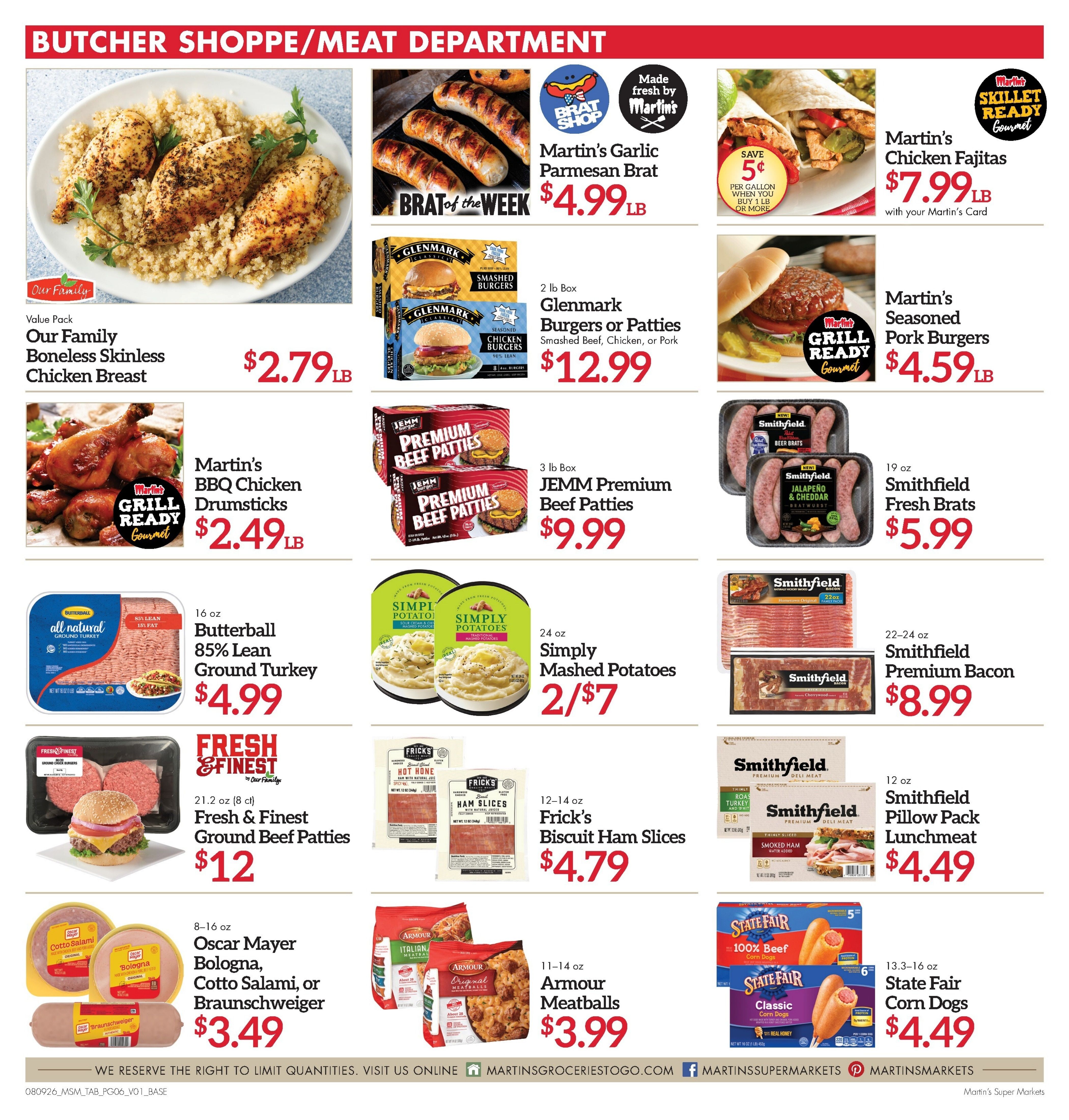 Martin's Super Markets (Elkhart and other locations, IN) Weekly Ad August 9 - 15, 2026
