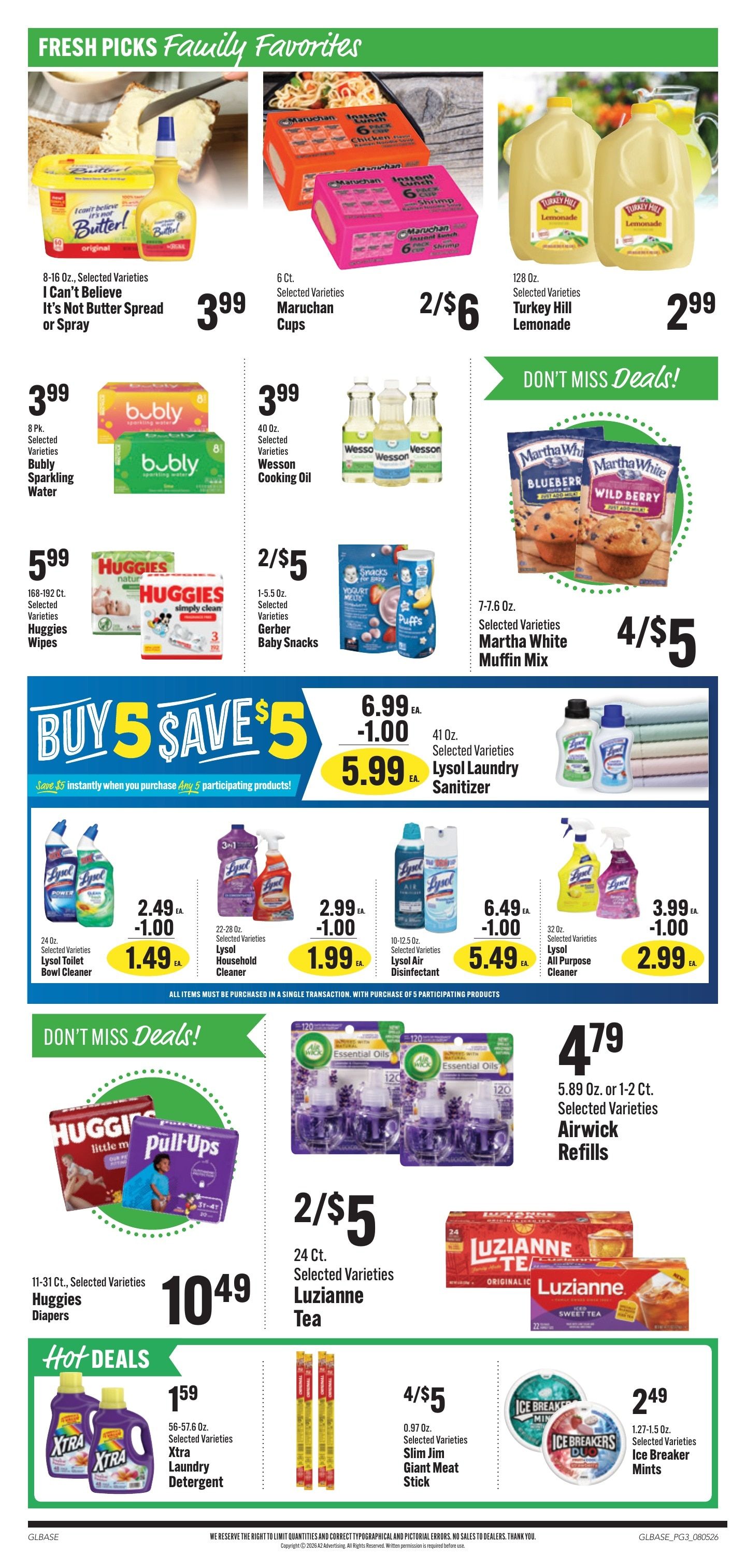 Bender's Foods (Bellevue, IA) Weekly Ad August 5 - 11, 2026