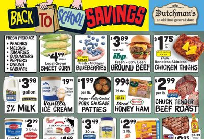 Dutchman's Store Weekly Ad August 5 - 11, 2026