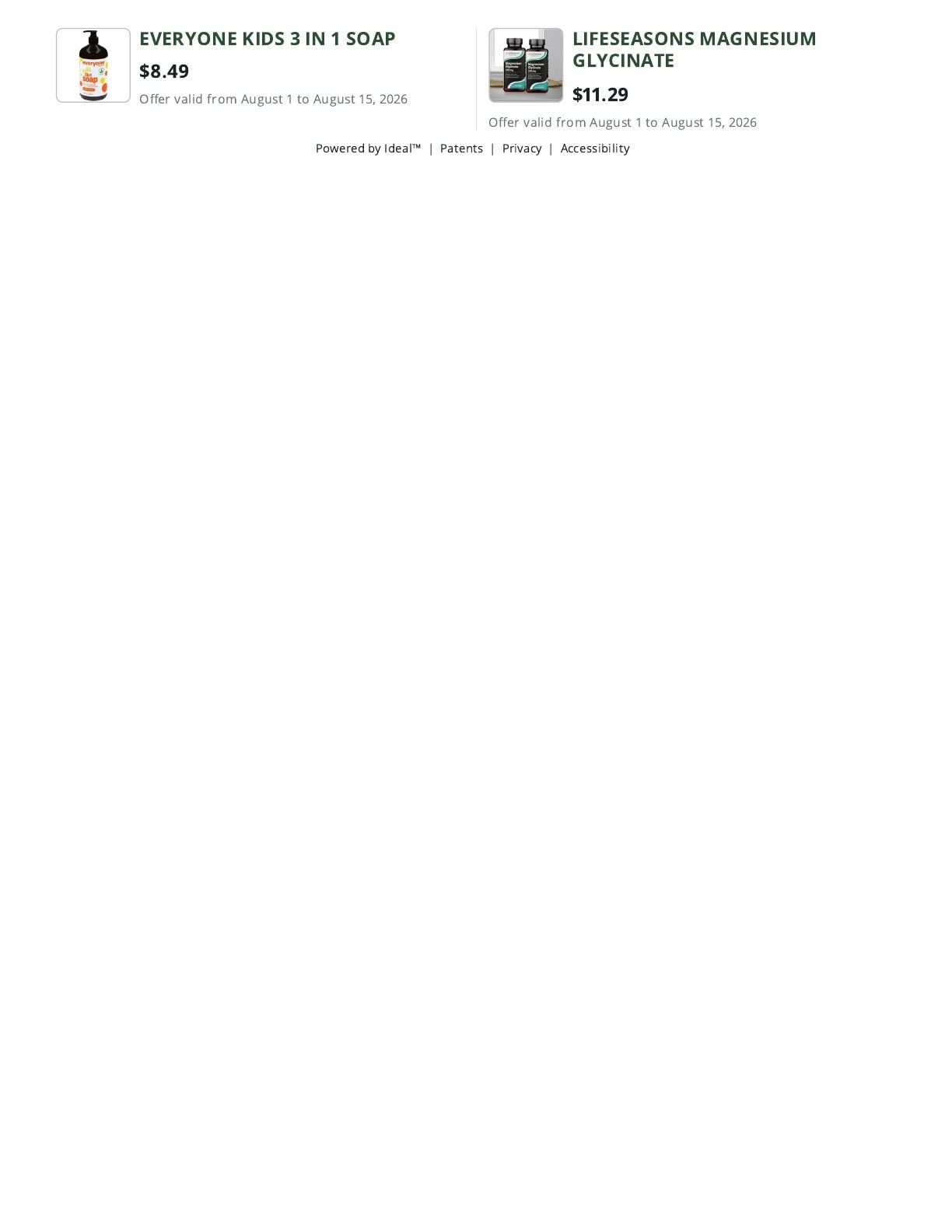 Cox Farms Market Weekly Ad August 1 - 15, 2026