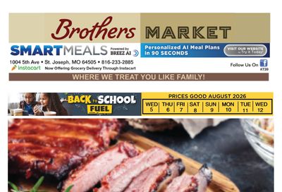 Brothers Market (St. Joseph, MO) Weekly Ad August 5 - 12, 2026
