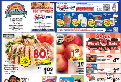 Randy's Neighborhood Market (Osage, IA) Weekly Ad August 5 - 11, 2026