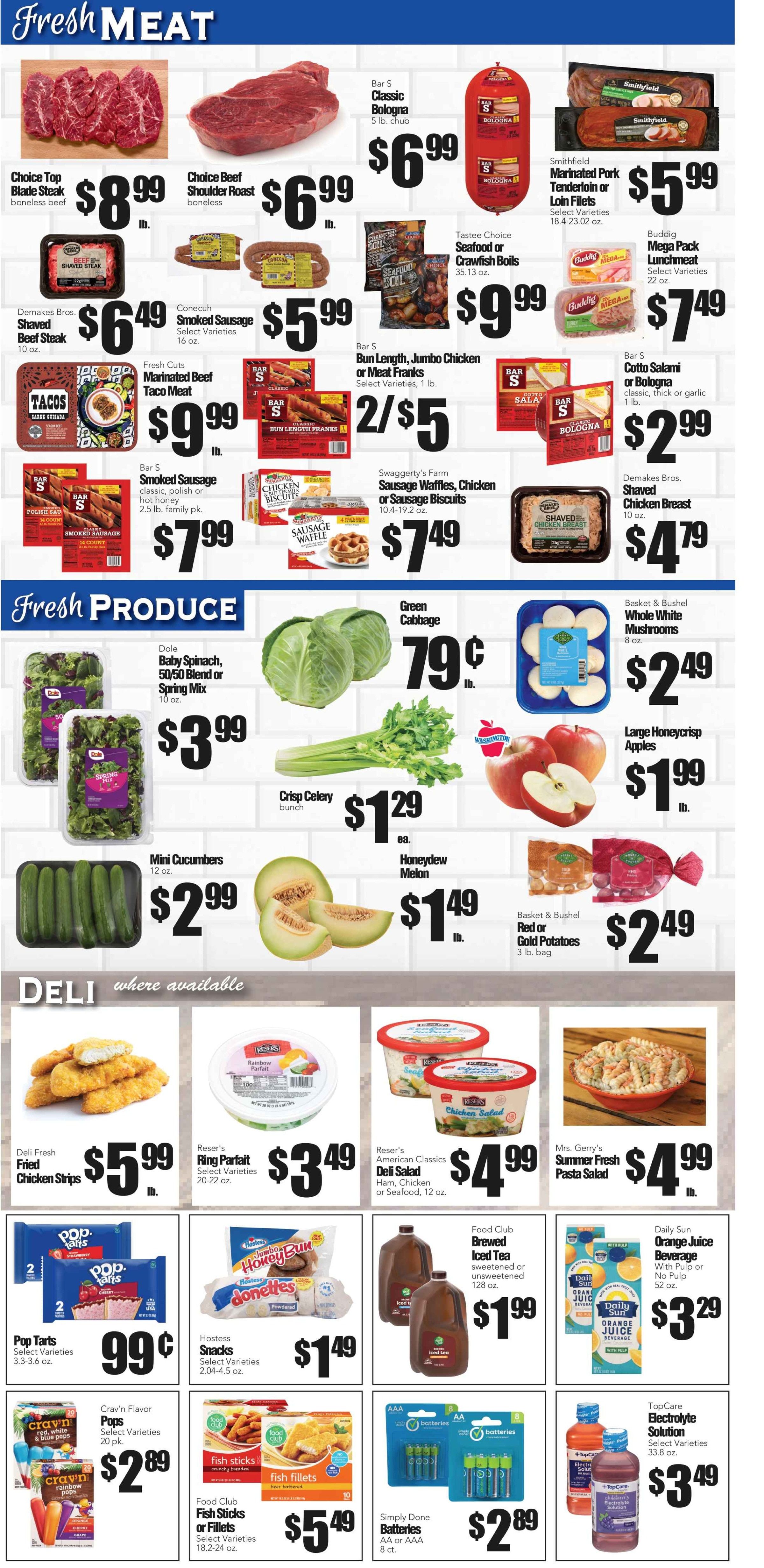 Lincoln Grocery Weekly Ad August 5 - 11, 2026