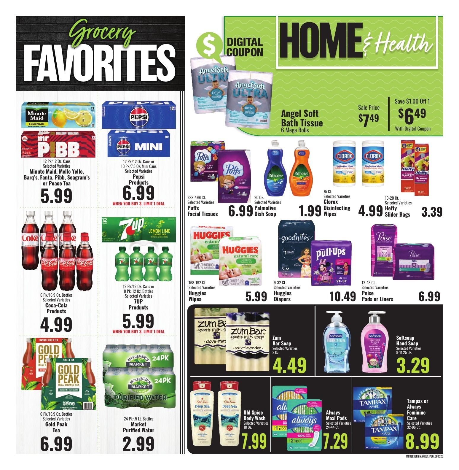 McKeever's Market & Eatery Weekly Ad August 5 - 11, 2026