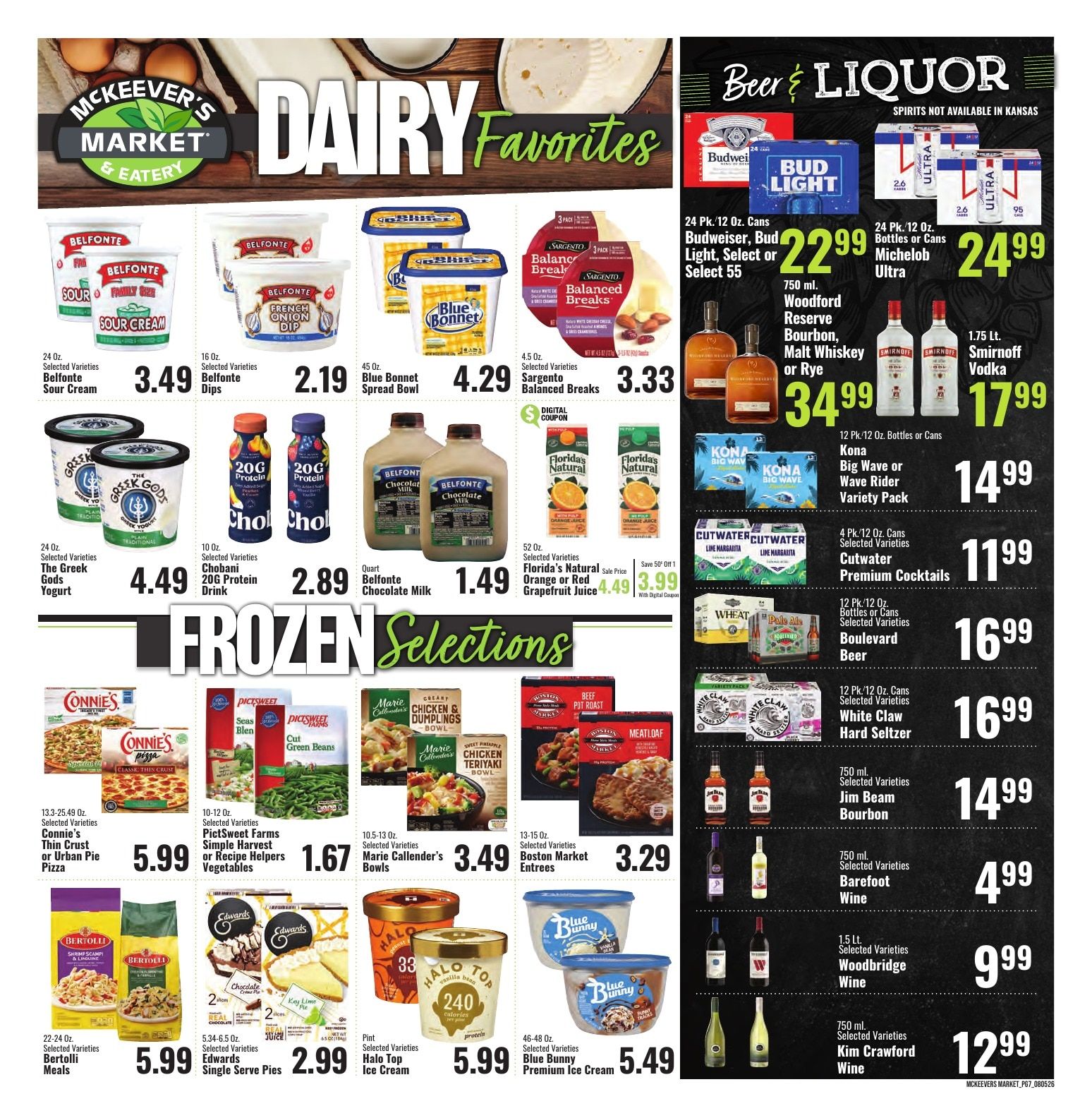 McKeever's Market & Eatery Weekly Ad August 5 - 11, 2026