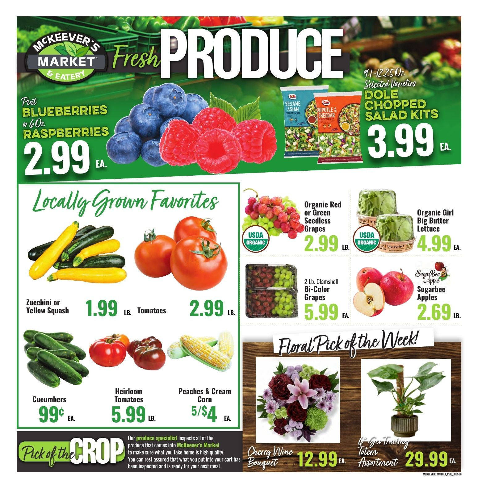 McKeever's Market & Eatery Weekly Ad August 5 - 11, 2026