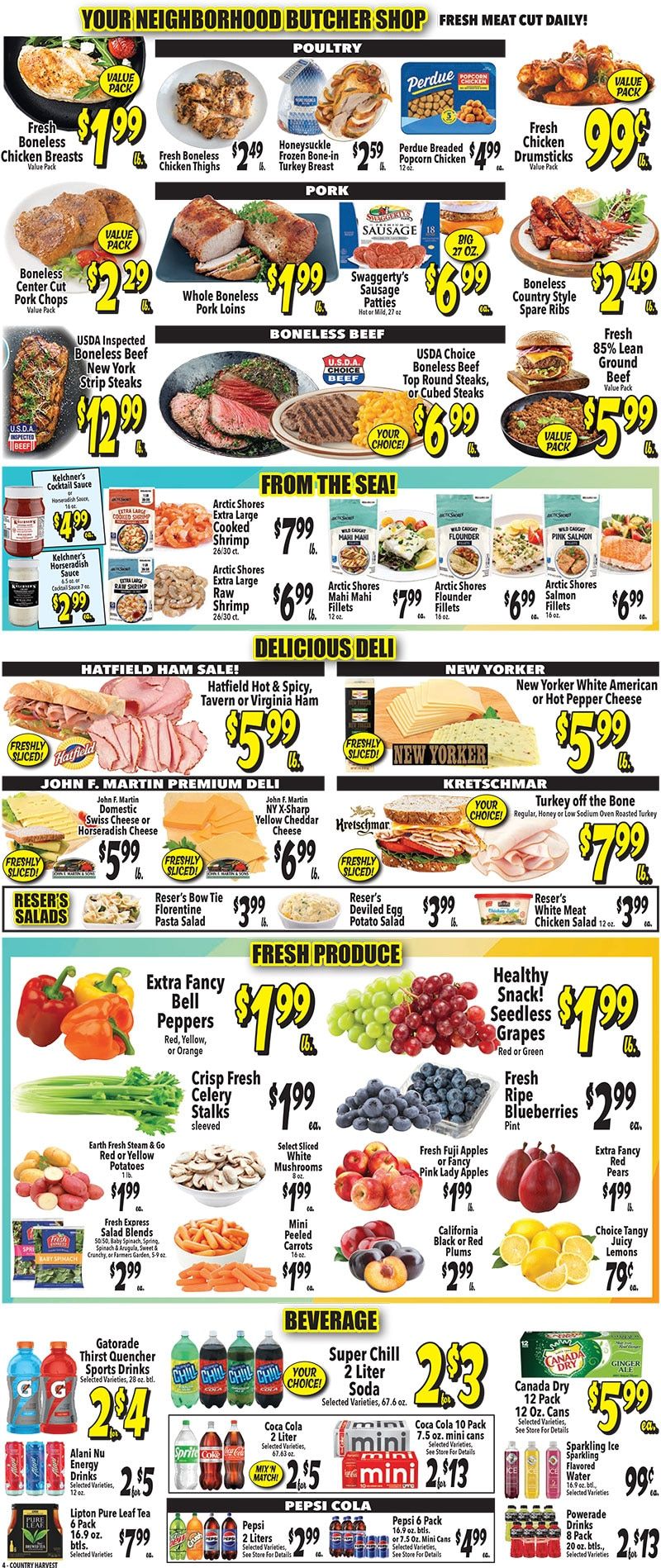 Country Harvest Family Market Weekly Ad August 9 - 15, 2026