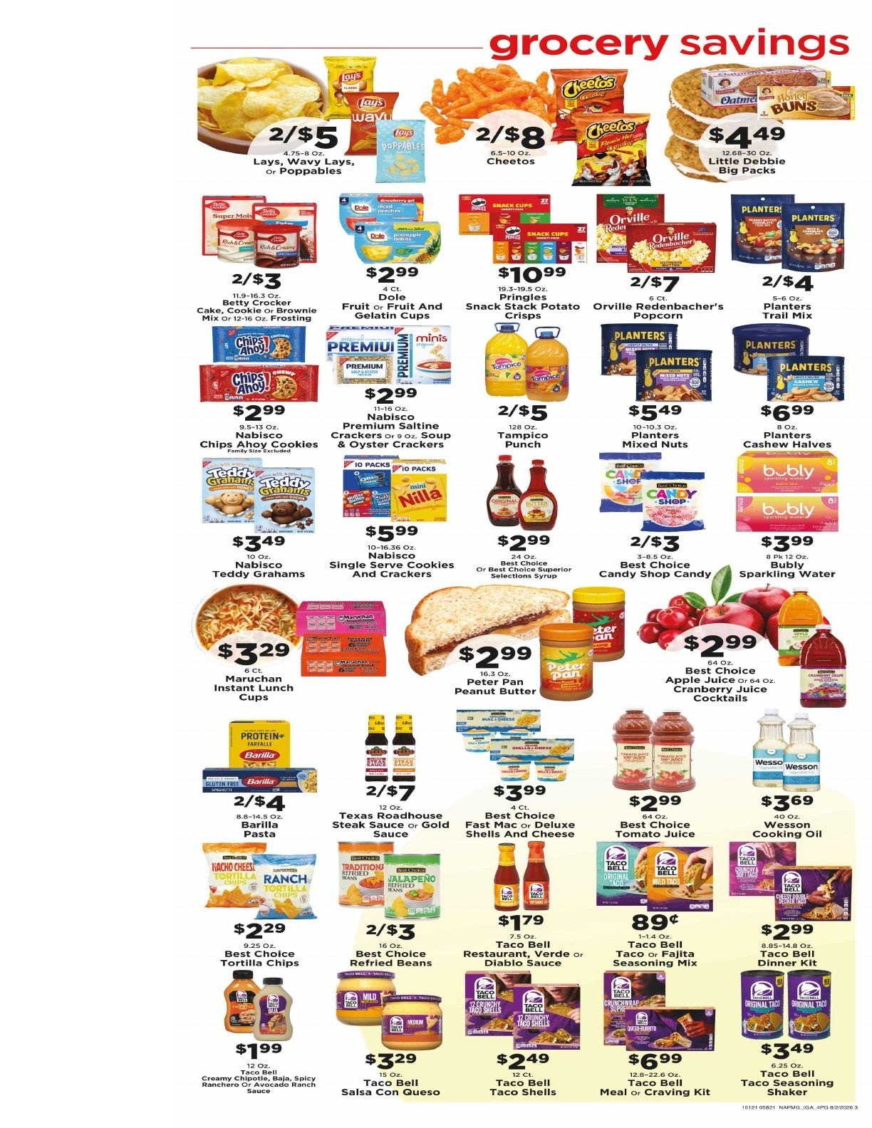 Liberty IGA Weekly Ad August 5 - 11, 2026