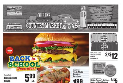Collins Country Market Weekly Ad August 5 - 11, 2026