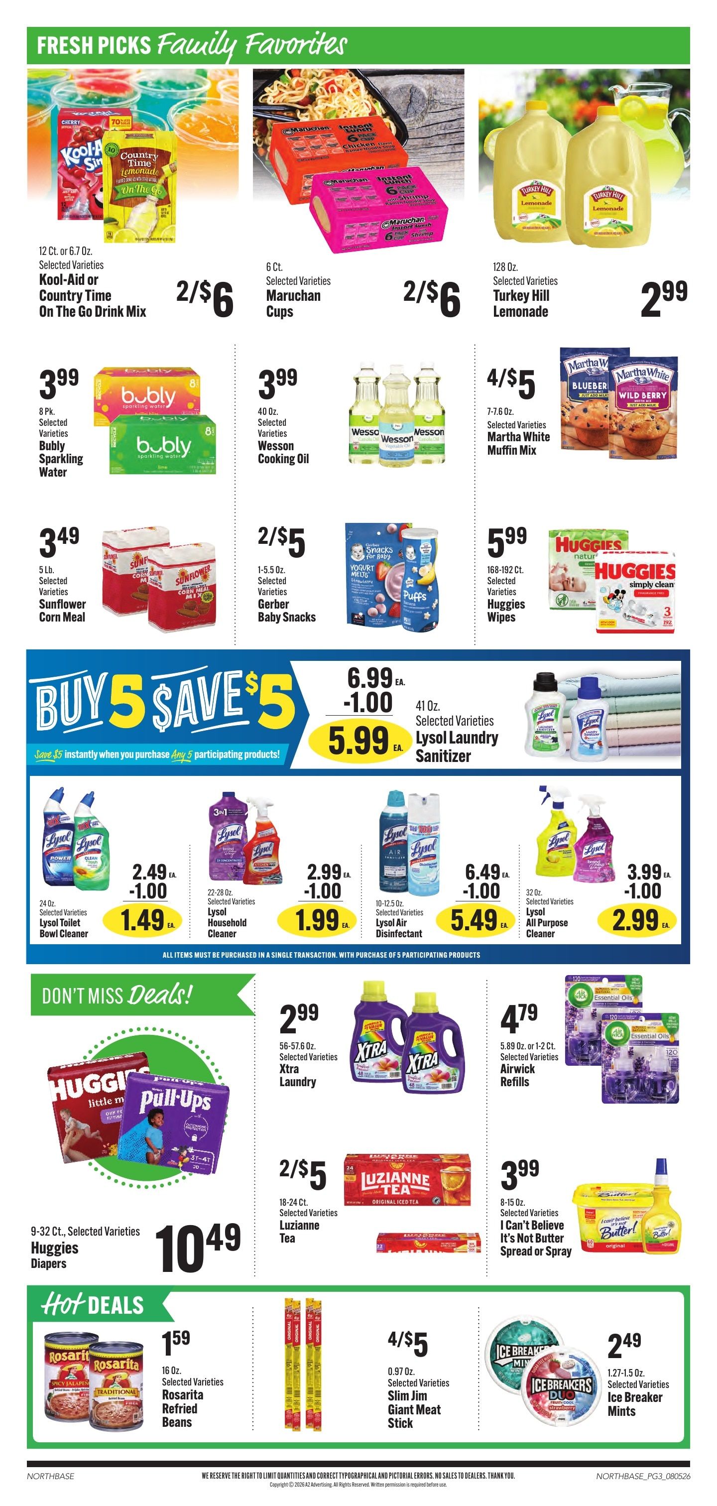 Collins Country Market Weekly Ad August 5 - 11, 2026