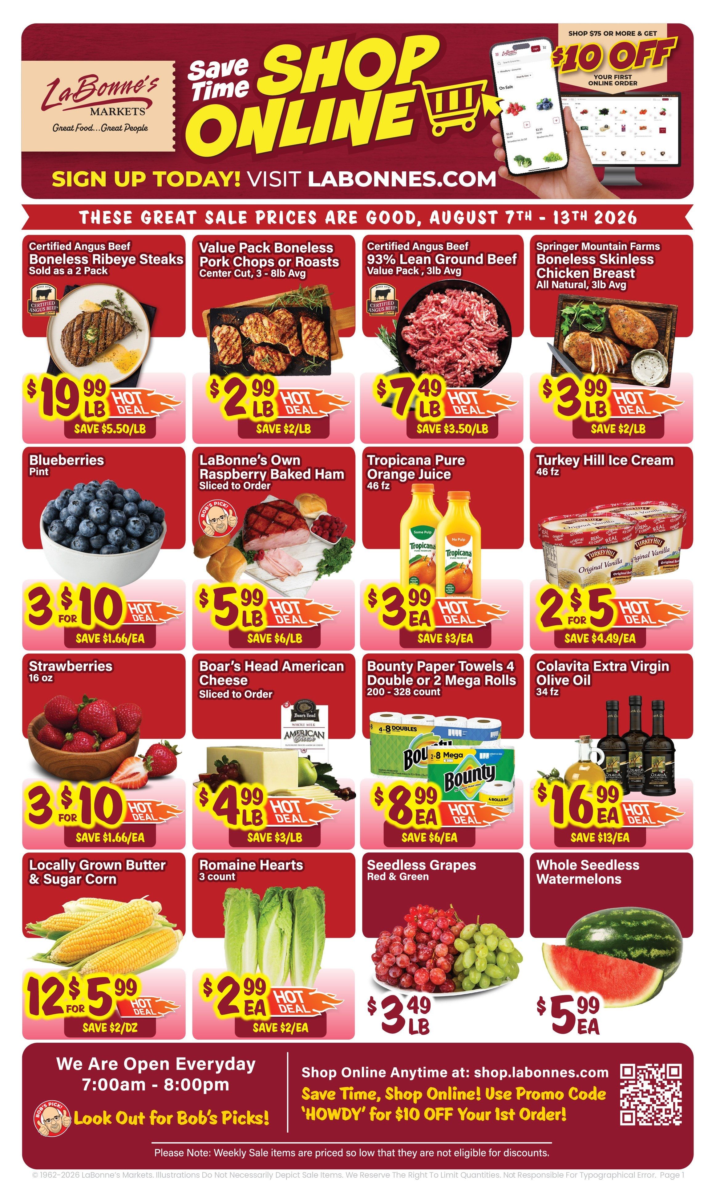 LaBonne's Markets (Connecticut) Weekly Ad August 7 - 13, 2026