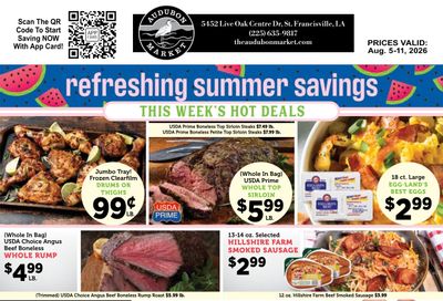 Audubon Market Weekly Ad August 5 - 11, 2026