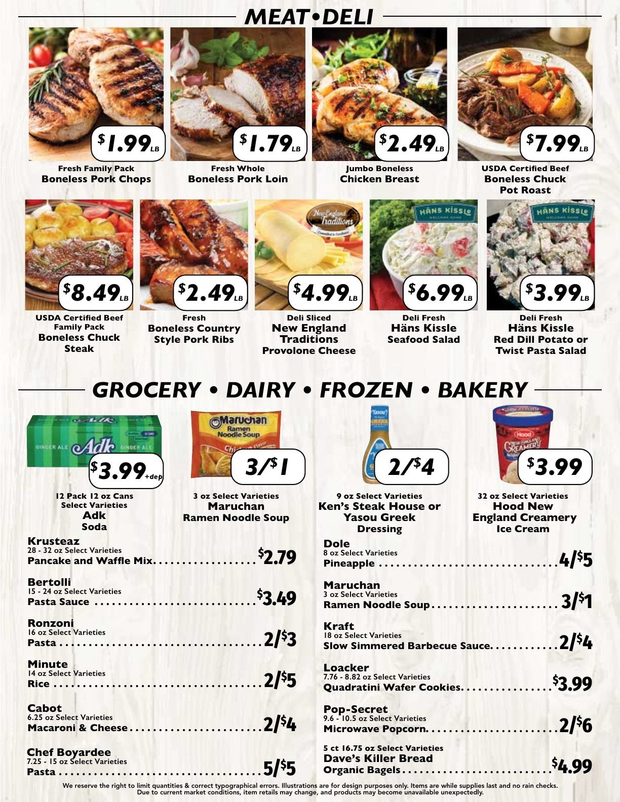 Buddies Meats & Groceries Weekly Ad August 3 - 9, 2026