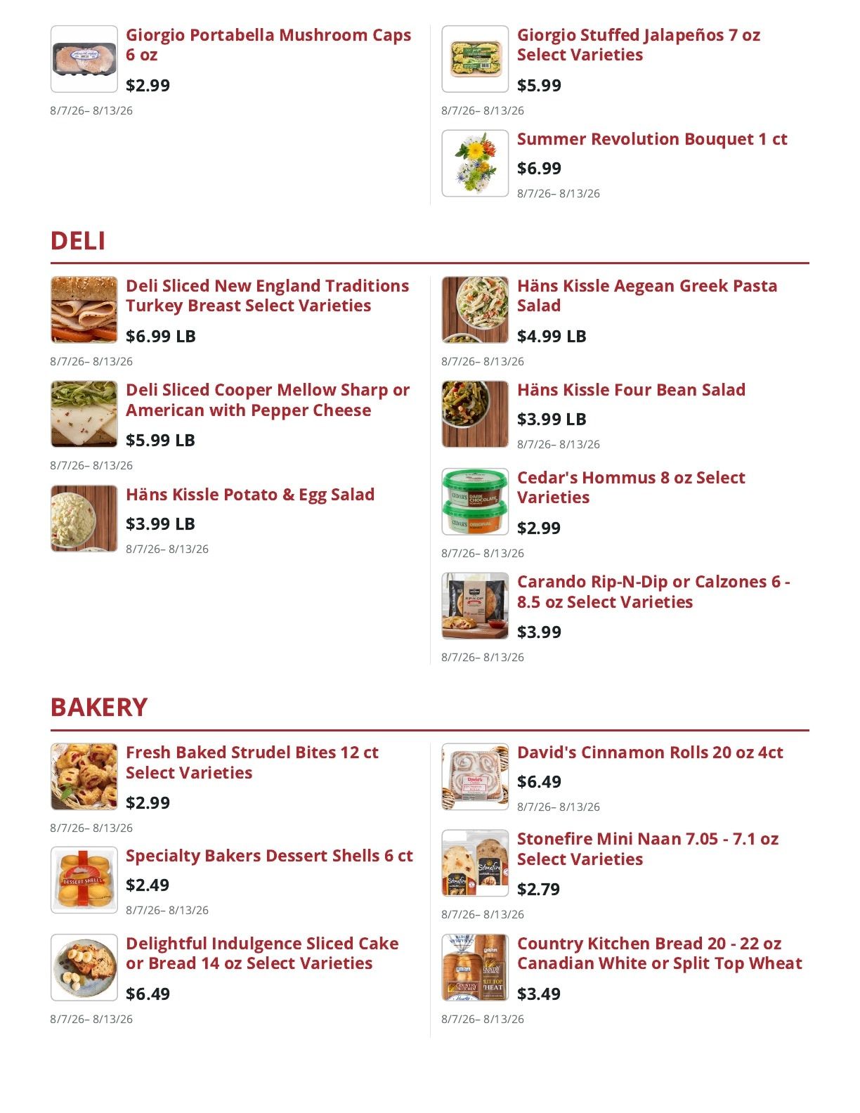 County Yankee Grocer Weekly Ad August 7 - 13, 2026