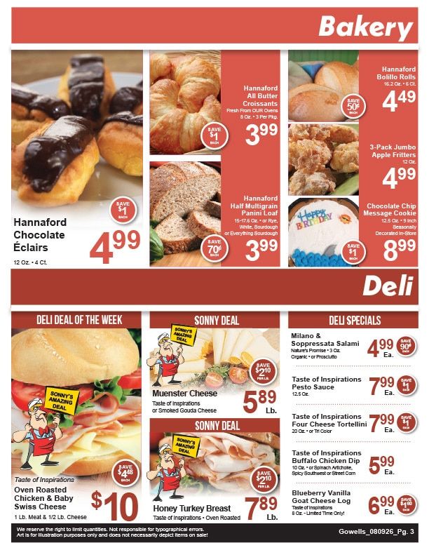 Gowell's Shop 'n Save Weekly Ad August 9 - 15, 2026