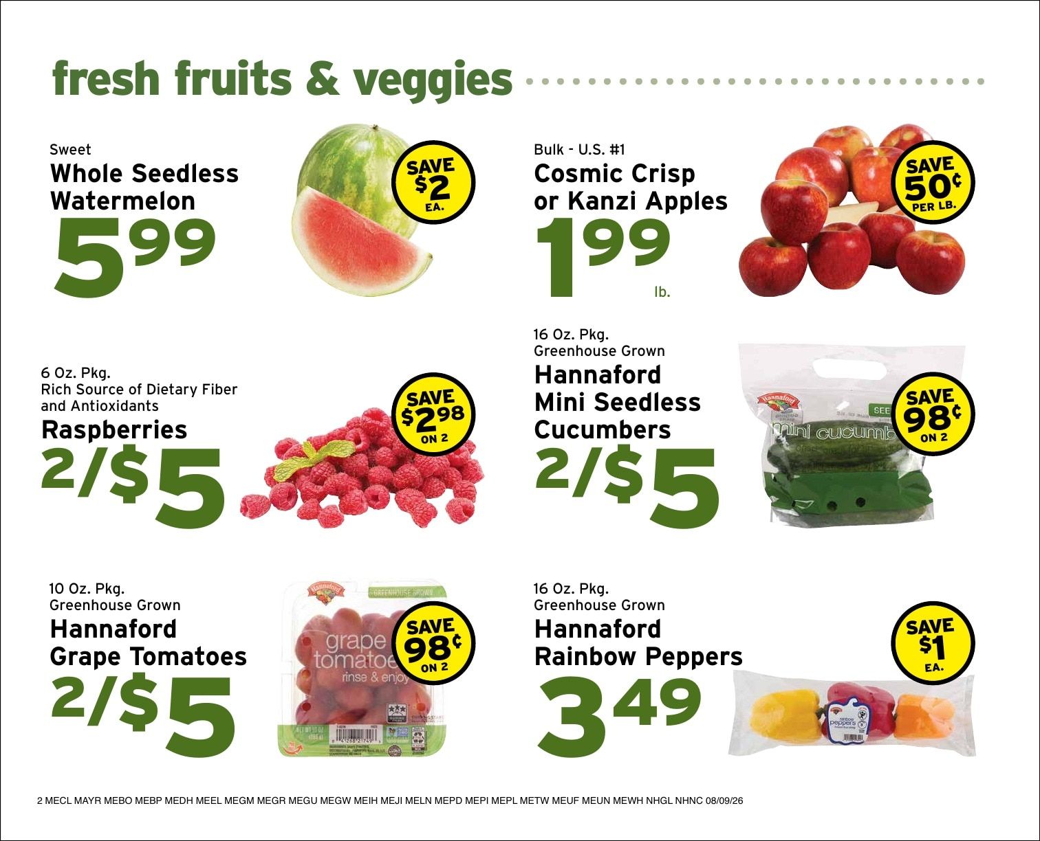 Graves' Shop 'n Save Weekly Ad August 9 - 15, 2026