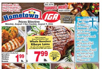 Tweedie IGA Weekly Ad August 3 - 9, 2026