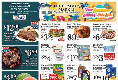 The Common Market Weekly Ad August 9 - 15, 2026