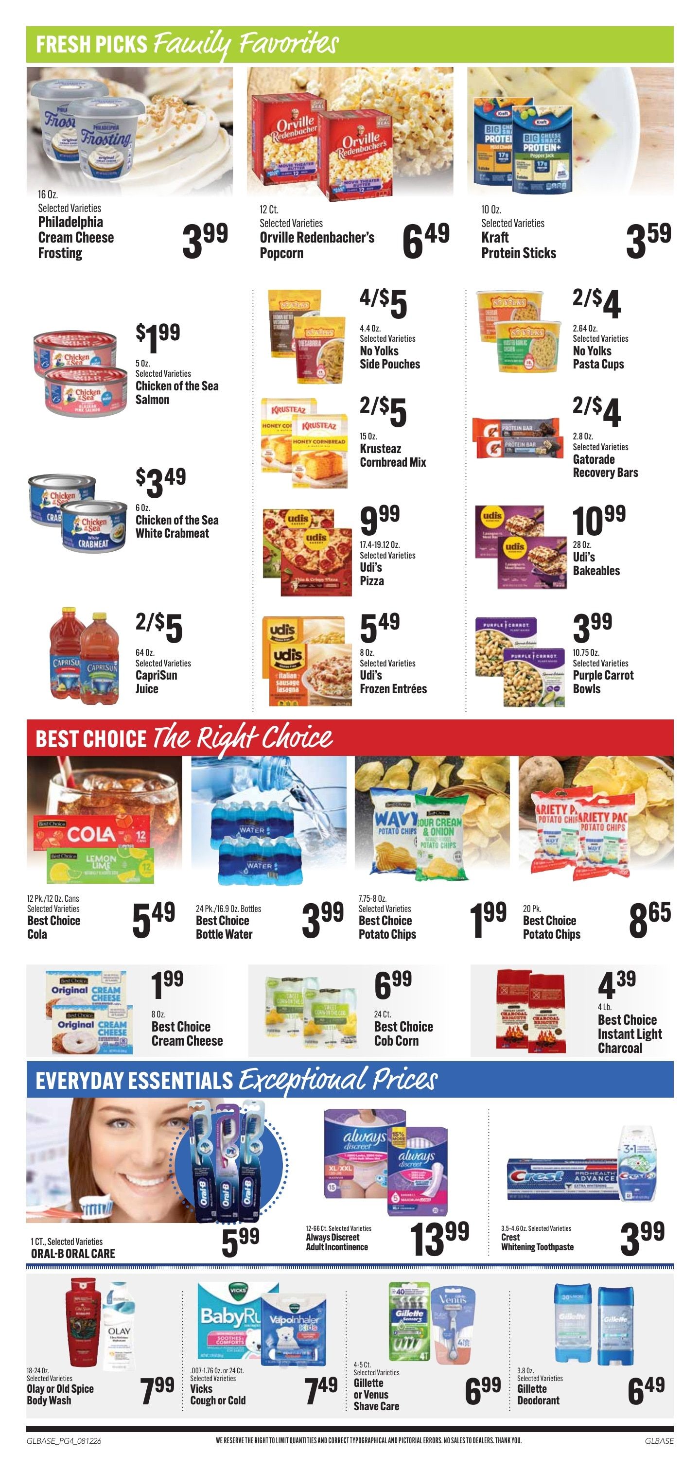Remington IGA Weekly Ad August 10 - 16, 2026