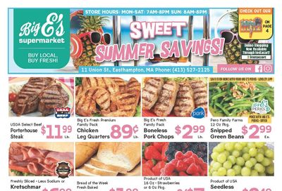 Big E's Supermarket Weekly Ad August 9 - 15, 2026