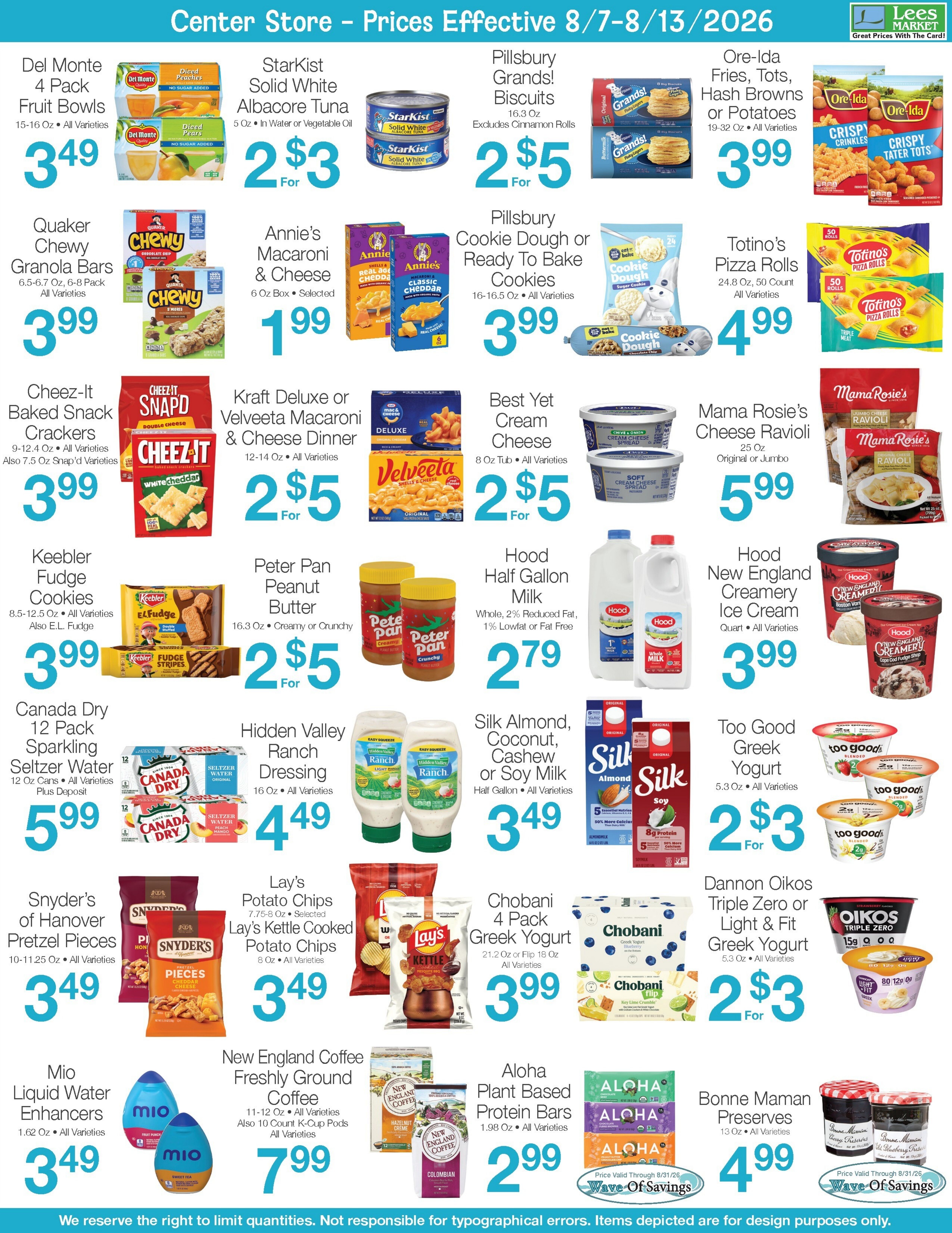 Lee's Market Weekly Ad August 7 - 13, 2026