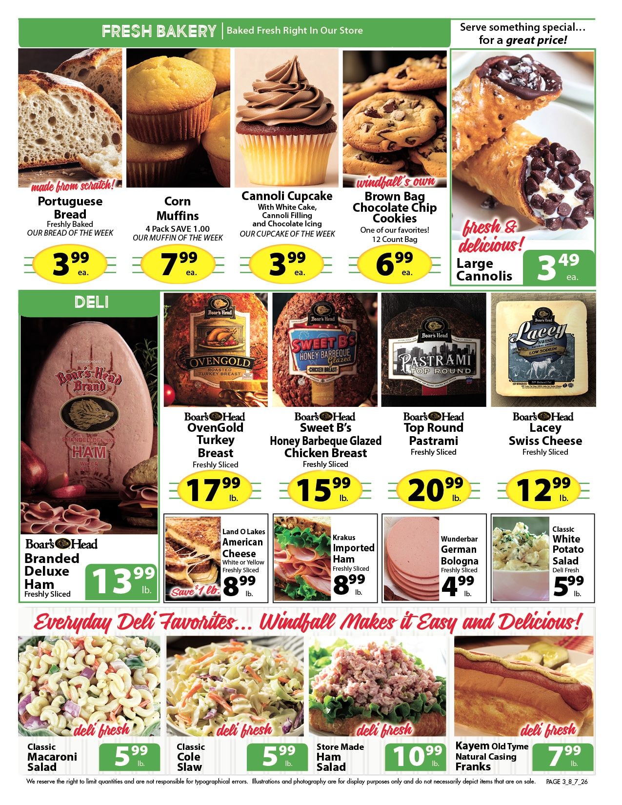 Windfall Market Weekly Ad August 7 - 13, 2026