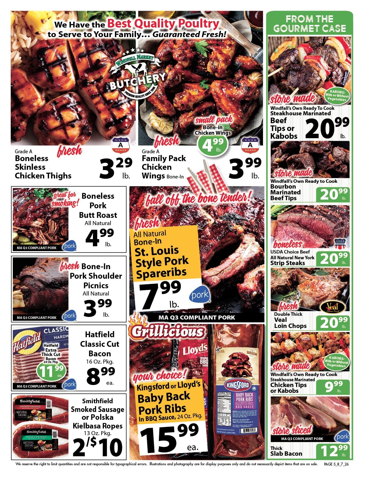 Windfall Market Weekly Ad August 7 - 13, 2026